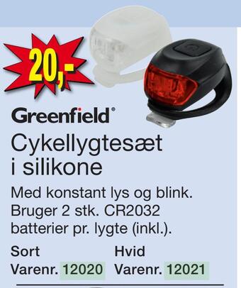 Harald Nyborg Cykellygtesæt i silikone tilbud