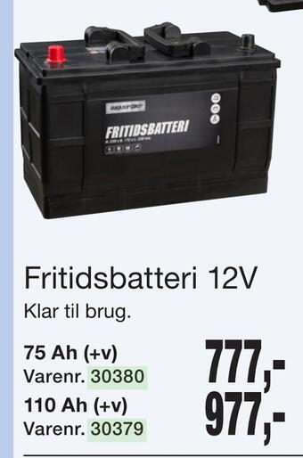 Harald Nyborg Fritidsbatteri 12v tilbud