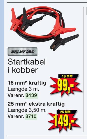 Harald Nyborg Startkabel i kobber tilbud