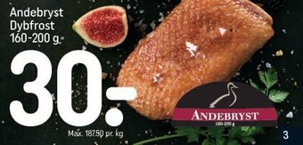 REMA 1000 Andebryst Dybfrost 160-200 g.- tilbud