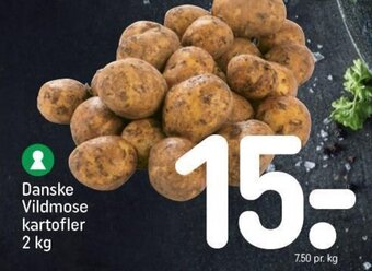 REMA 1000 Danske Vildmose kartofler 2 kg tilbud
