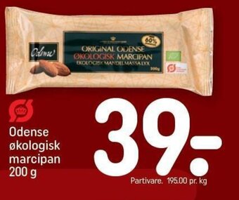 REMA 1000 Odense økologisk marcipan 200 g tilbud