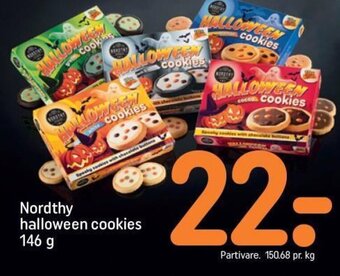 REMA 1000 Nordthy halloween cookies tilbud