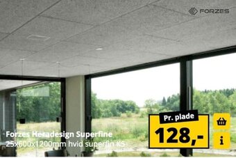 Forzes Heradesign Superfine 25X600x1200mm hvid superfin KS