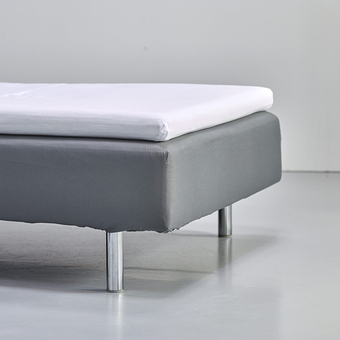 Kop & Kande Night & day kuvertlagen 90x200 satin hvid tilbud