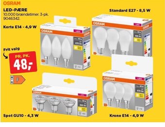 jem & fix OSRAM LED-PÆRE tilbud