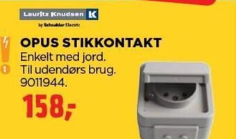 jem & fix OPUS STIKKONTAKT tilbud