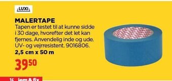 jem & fix MALERTAPE tilbud