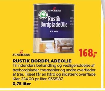 jem & fix RUSTIK BORDPLADEOLIE tilbud