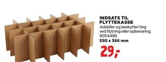 INDSATS TIL FLYTTEKASSE