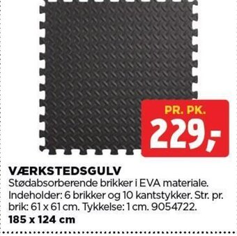 jem & fix VÆRKSTEDSGULV tilbud