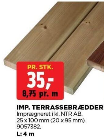 jem & fix IMP. TERRASSEBRÆDDER tilbud