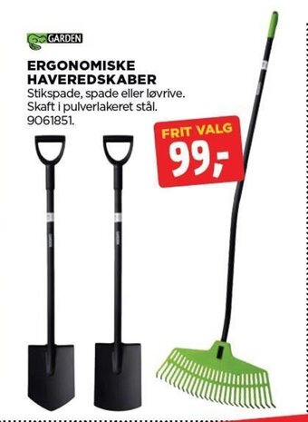ERGONOMISKE HAVEREDSKABER