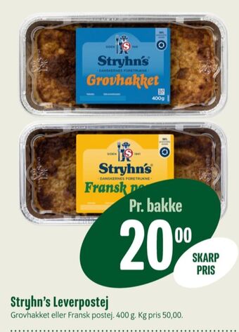 Min Købmand Fransk postej leverpostej tilbud