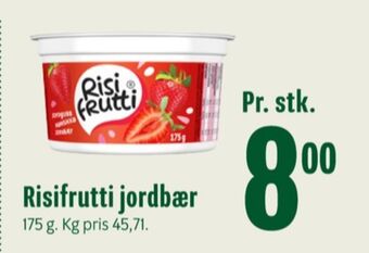 Risifrutti risdessert jordbær
