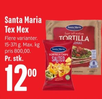 Min Købmand Santa maria tortillachips tilbud