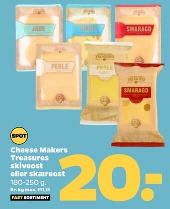 Netto Cheesemakers treasures skiveost perle tilbud