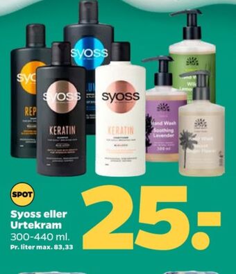 Netto Syoss shampoo tilbud