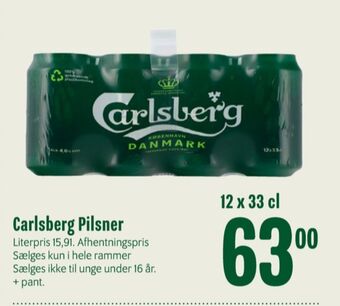 Min Købmand Pilsner øl tilbud