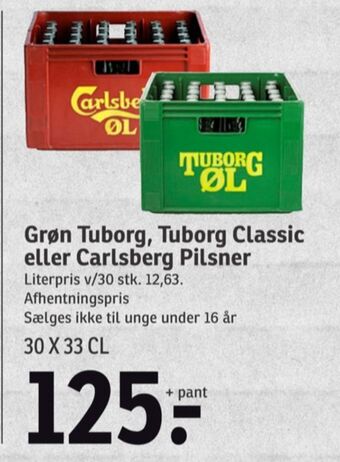 SPAR Grøn øl tilbud