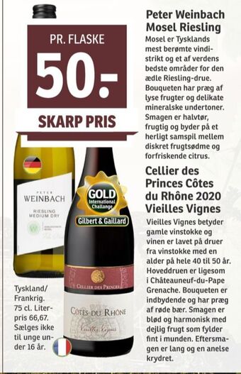 SPAR Ukendt fransk rødvin tilbud