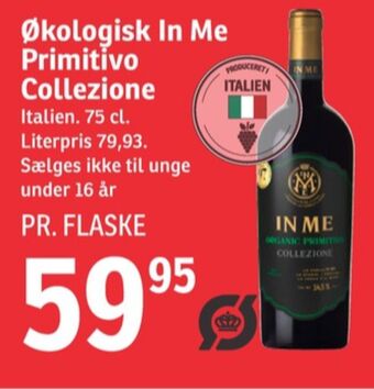 SPAR Ukendt italiensk rødvin tilbud