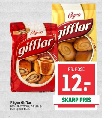 SPAR Gifflar kager tilbud