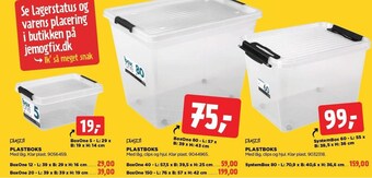 jem & fix Plast1 plastboks tilbud