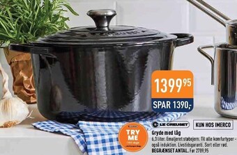 Gryde med låg
