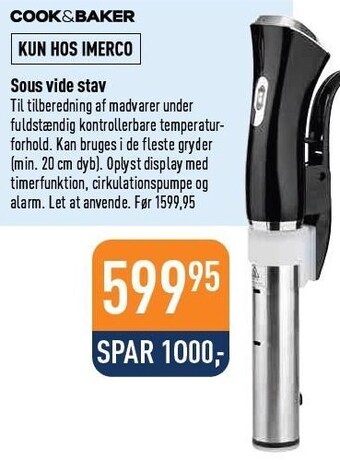 Imerco Sous vide stav tilbud