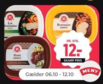 Netto K-salat saucer, 300-325 g tilbud