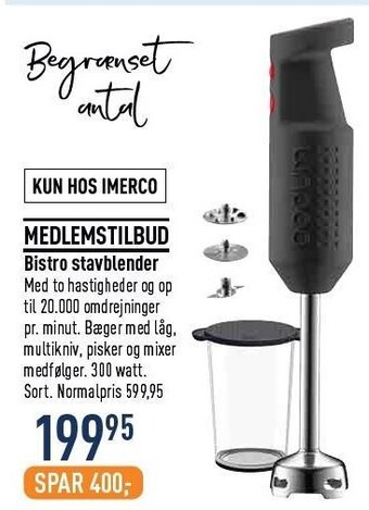 Bistro stavblender