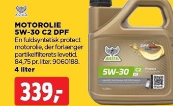 jem & fix Basta motorolie 5w-30 c2 dpf tilbud