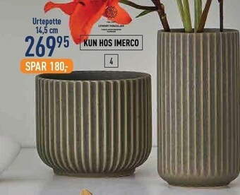 Imerco Urtepotte tilbud