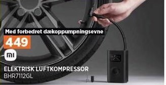 Power Elektrisk luftkompressor tilbud