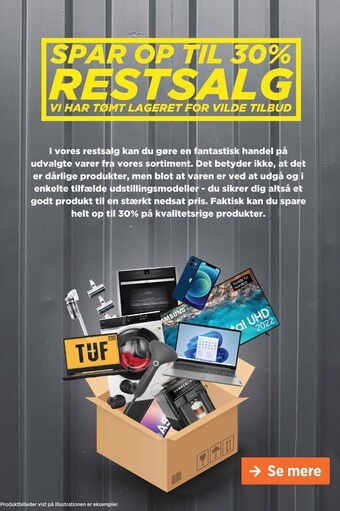 Power Spar op til 30% restsalg tilbud
