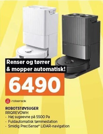 Power Robotstøvsuger tilbud