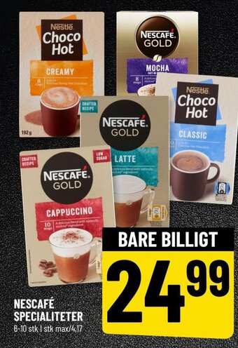 Løvbjerg NESCAFÉ SPECIALITETER tilbud