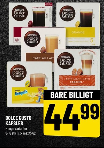 Løvbjerg DOLCE GUSTO KAPSLER tilbud