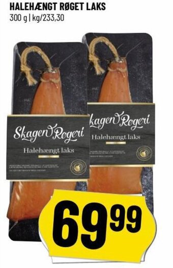 Løvbjerg HALEHÆNGT RØGET LAKS 300 g tilbud