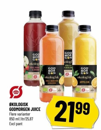 Løvbjerg ØKOLOGISK GODMORGEN JUICE tilbud