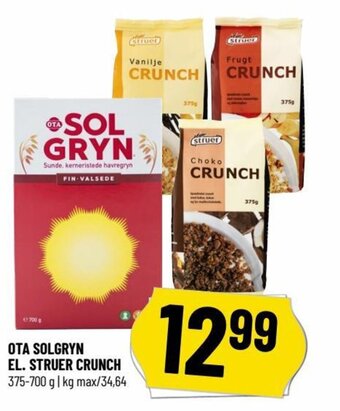 Løvbjerg OTA SOLGRYN EL. STRUER CRUNCH tilbud