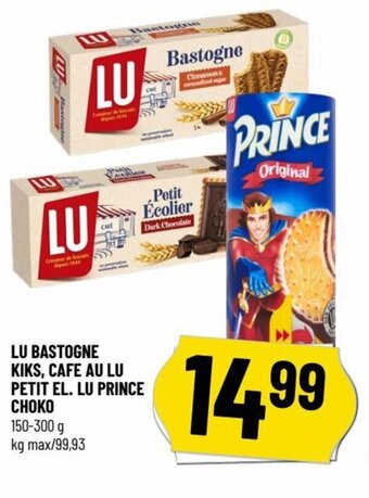 Løvbjerg LU BASTOGNE KIKS, CAFE AU LU PETIT EL. LU PRINCE CHOKO tilbud