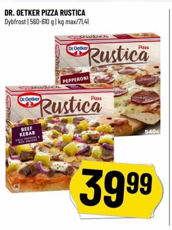 Løvbjerg DR. OETKER PIZZA RUSTICA tilbud