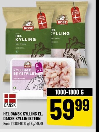 Løvbjerg HEL DANSK KYLLING EL. DANSK KYLLINGETERN tilbud