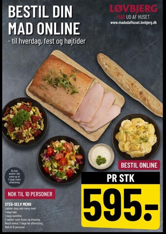 Løvbjerg STEG-SELV MENU tilbud