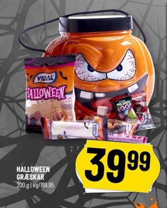 Løvbjerg HALLOWEEN GRÆSKAR 200 g tilbud