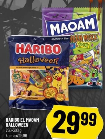 Løvbjerg HARIBO EL MAOAM HALLOWEEN tilbud