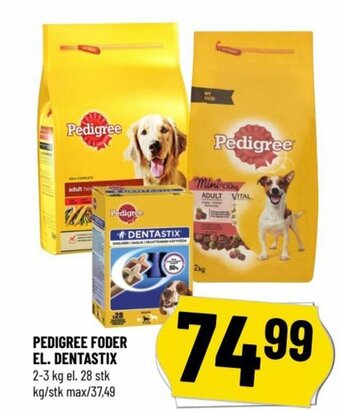 Løvbjerg PEDIGREE FODER EL. DENTASTIX tilbud