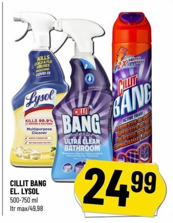 Løvbjerg CILLIT BANG EL. LYSOL tilbud